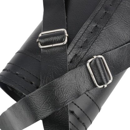 Genuine Leather Archery Arrow Quiver Back Holder for Outdoors