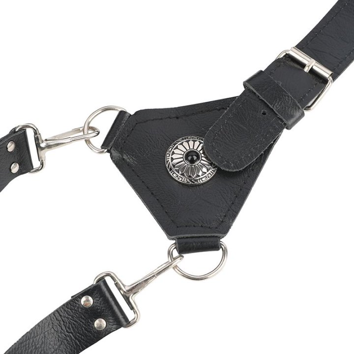 Genuine Leather Archery Arrow Quiver Back Holder for Outdoors