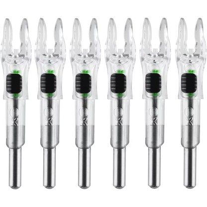 LED Lighted Arrow Nocks X/5.2 Arrow Nock 6PCS with H S GT Bushings