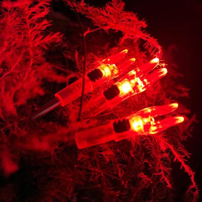 LED Lighted Arrow Nocks X/5.2 Arrow Nock 6PCS with H S GT Bushings