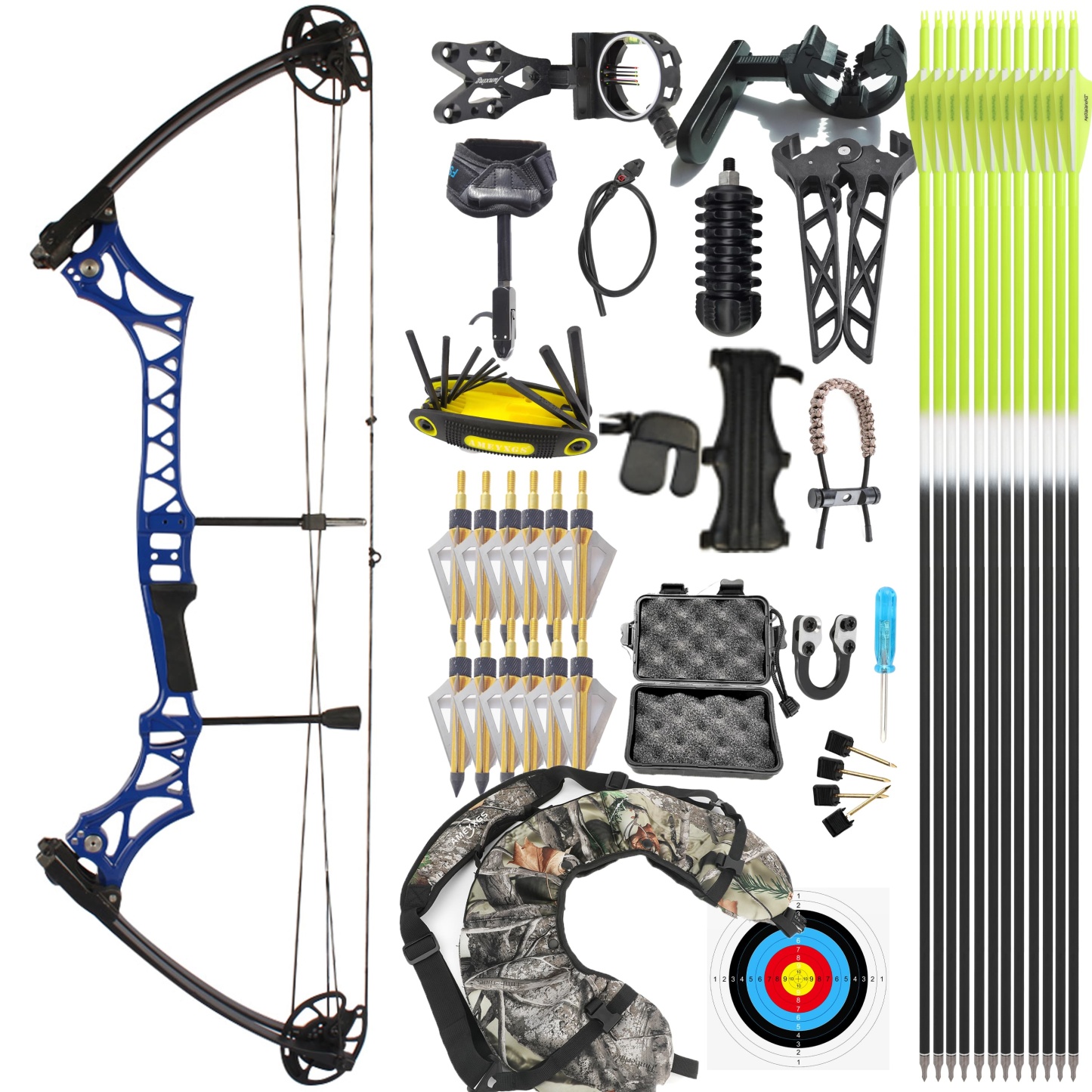 JUNXING M108 Compound Bow Hunting Archery Kit