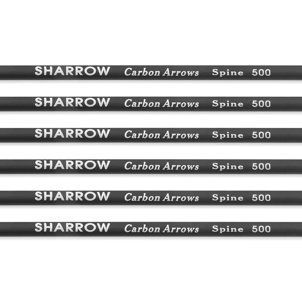 12 Mixed Carbon Arrows with Green Jade Arrowheads – Pink/White & Orange/White