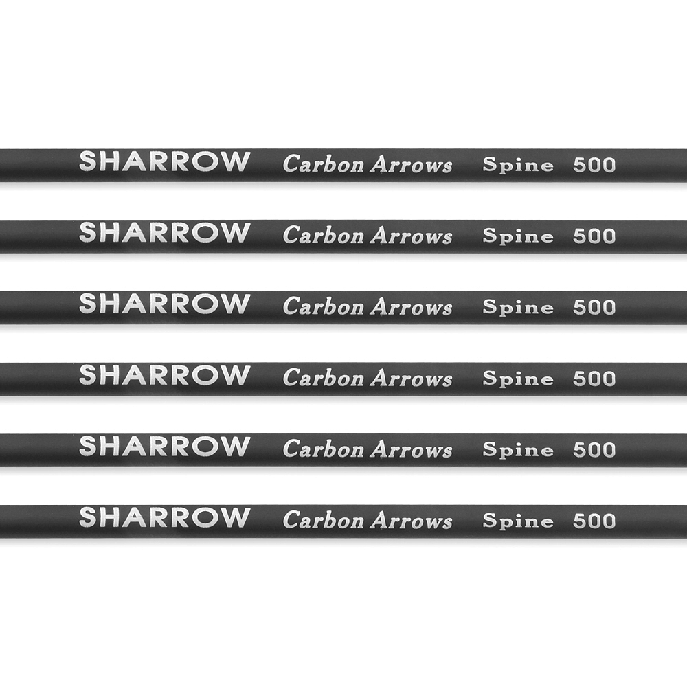 12 Mixed Carbon Arrows with Green Jade Arrowheads – Pink/White & Orange/White