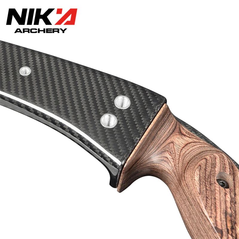 NIKA ET-9 Ultra-Light Carbon Fiber Bow Riser 