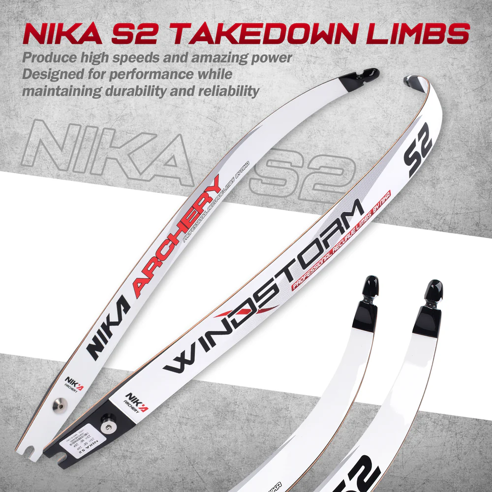 NIKA ARCHERY S2 Archery Recurve Limbs