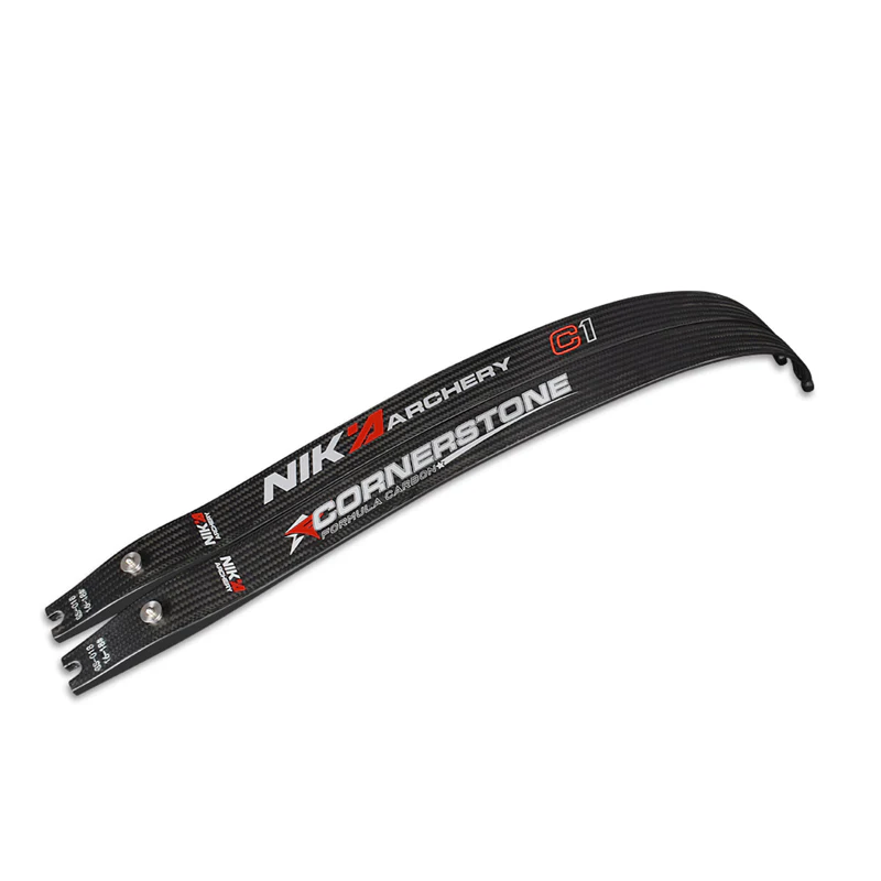 NIKA Archery C1 Limb 68@25H Carbon Fiber Recurve Bow ILF Limb