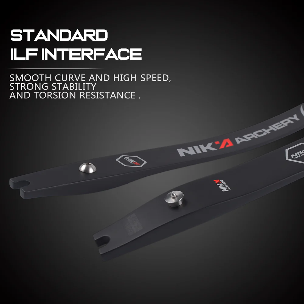 NIKA Archery C2 limb 68"@25 Recurve Bow ILF Carbon Limbs