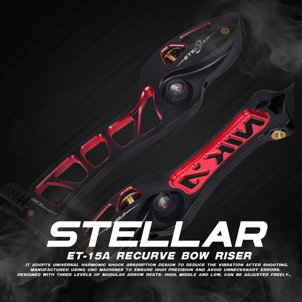 NIKA Archery ET-15A Stellar 25inch ILF Recurve Riser