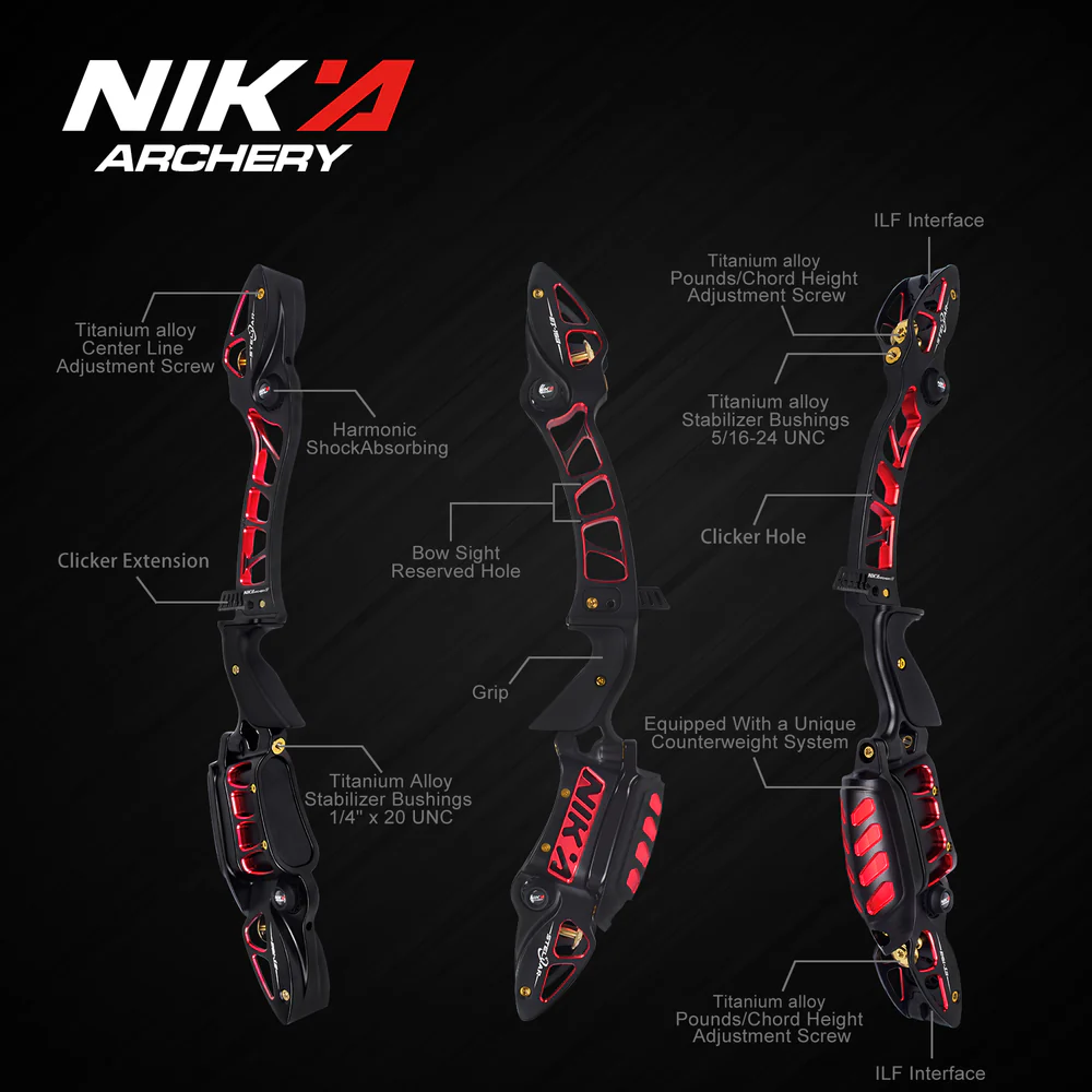 NIKA Archery ET-15B Stellar Barebow Riser