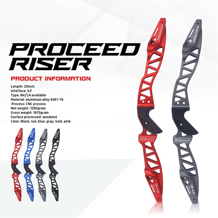 NIKA ET-12 Proceed 25inch ILF Recurve Riser