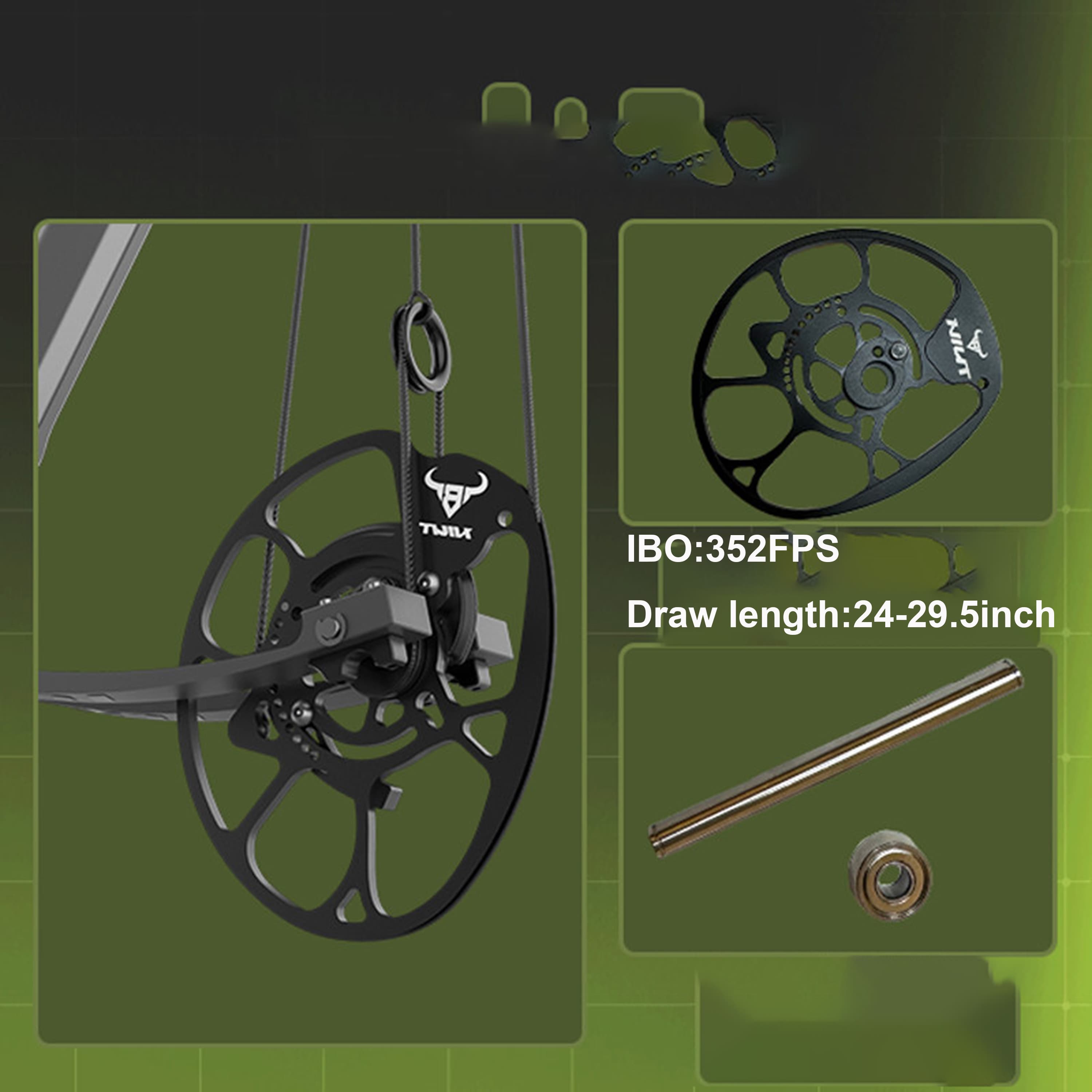 NIUTOU 801 Archery Compound Bow 0-800LBS Archery Shooting