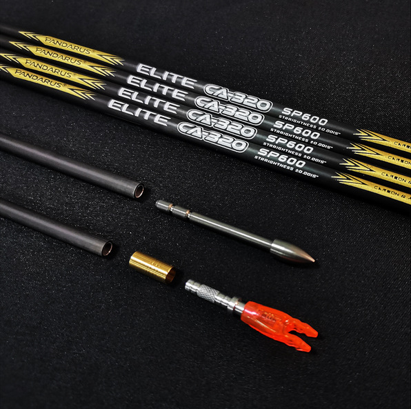 Pandarus Tungsten Steel Archery Insert Points – 12pcs/Box