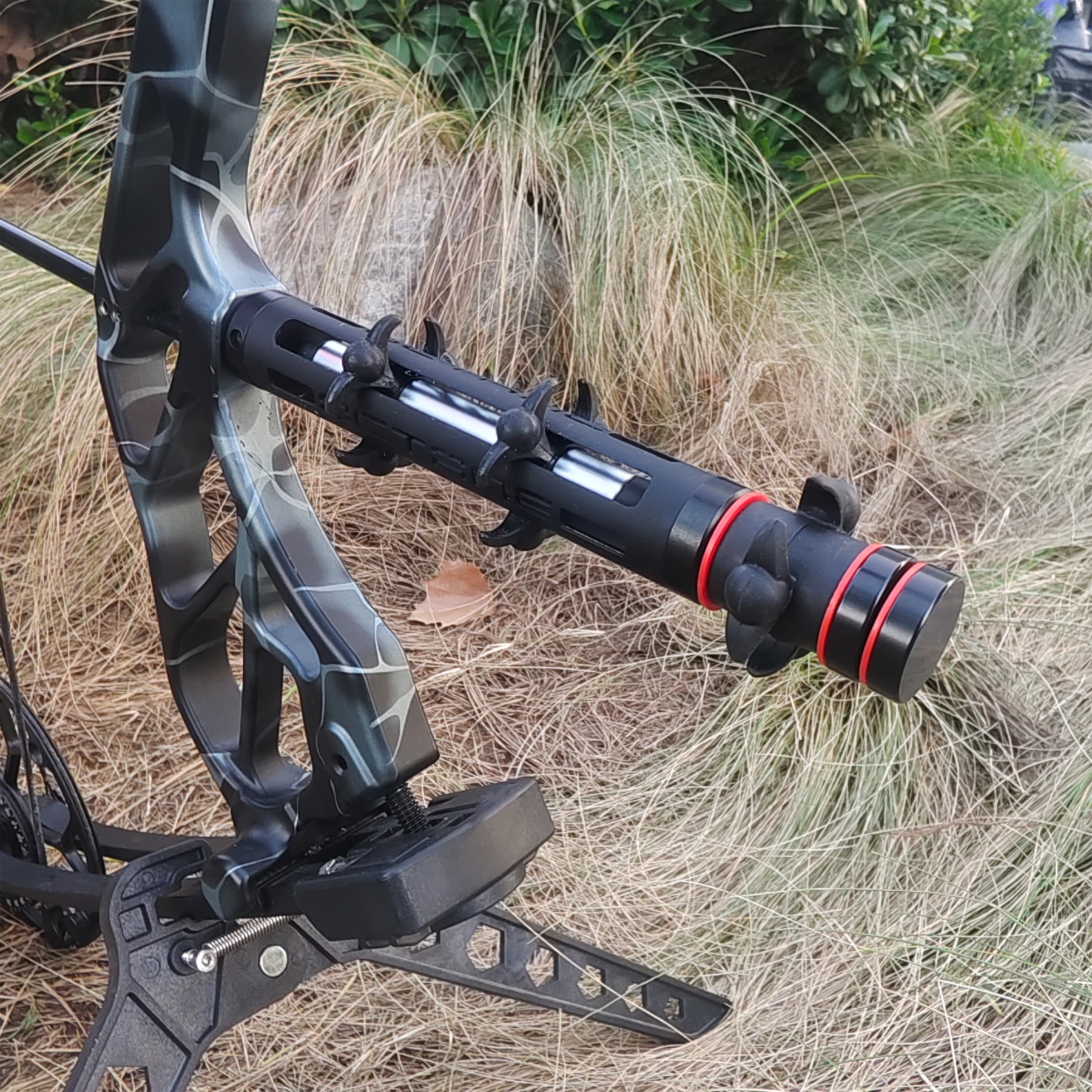 OCTANE Rubber Bow Stabilizer 7.8" Balance Bar Shock Archery Absorber