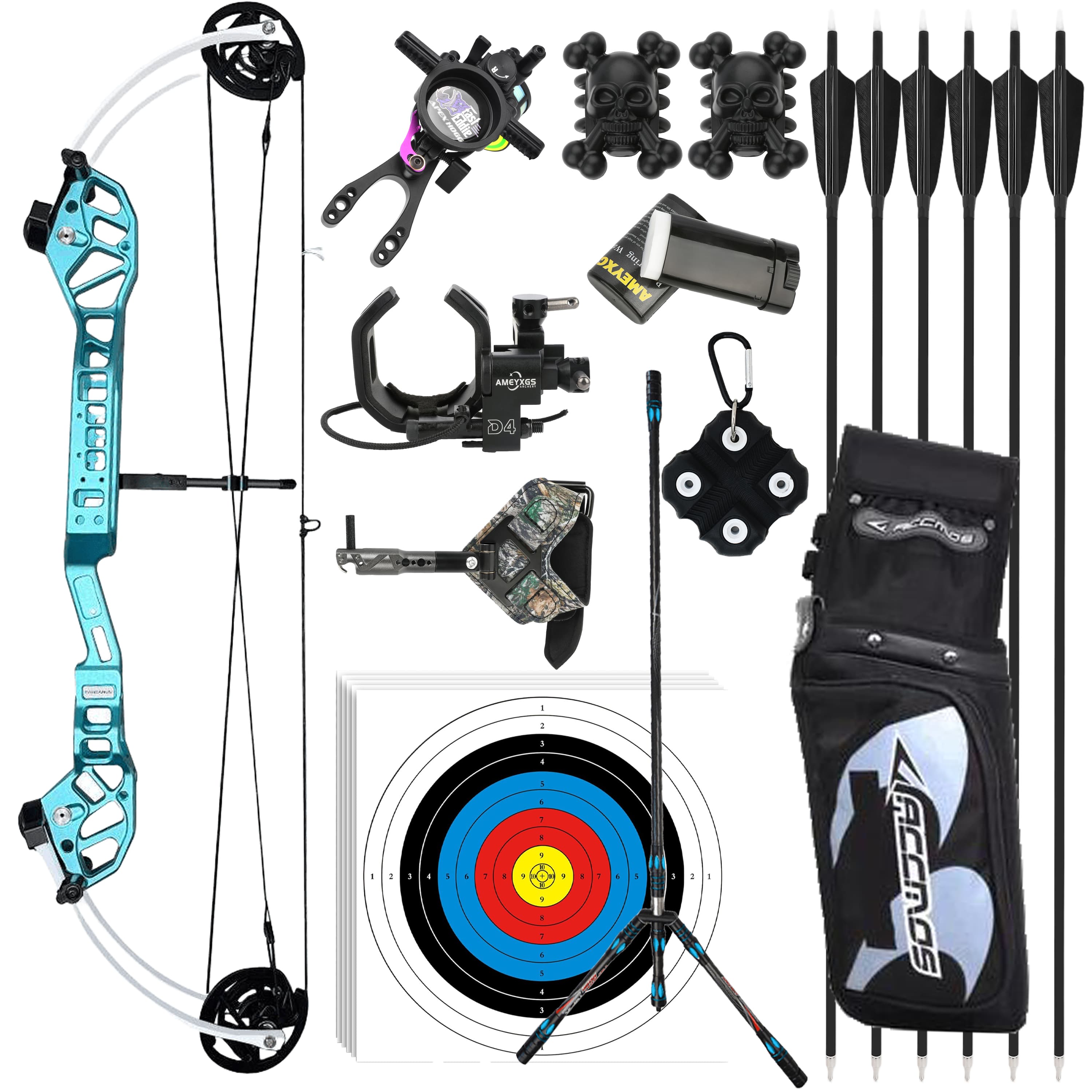 PANDARUS 30-45LBS Compound Bow Competitive Shooiting Archery