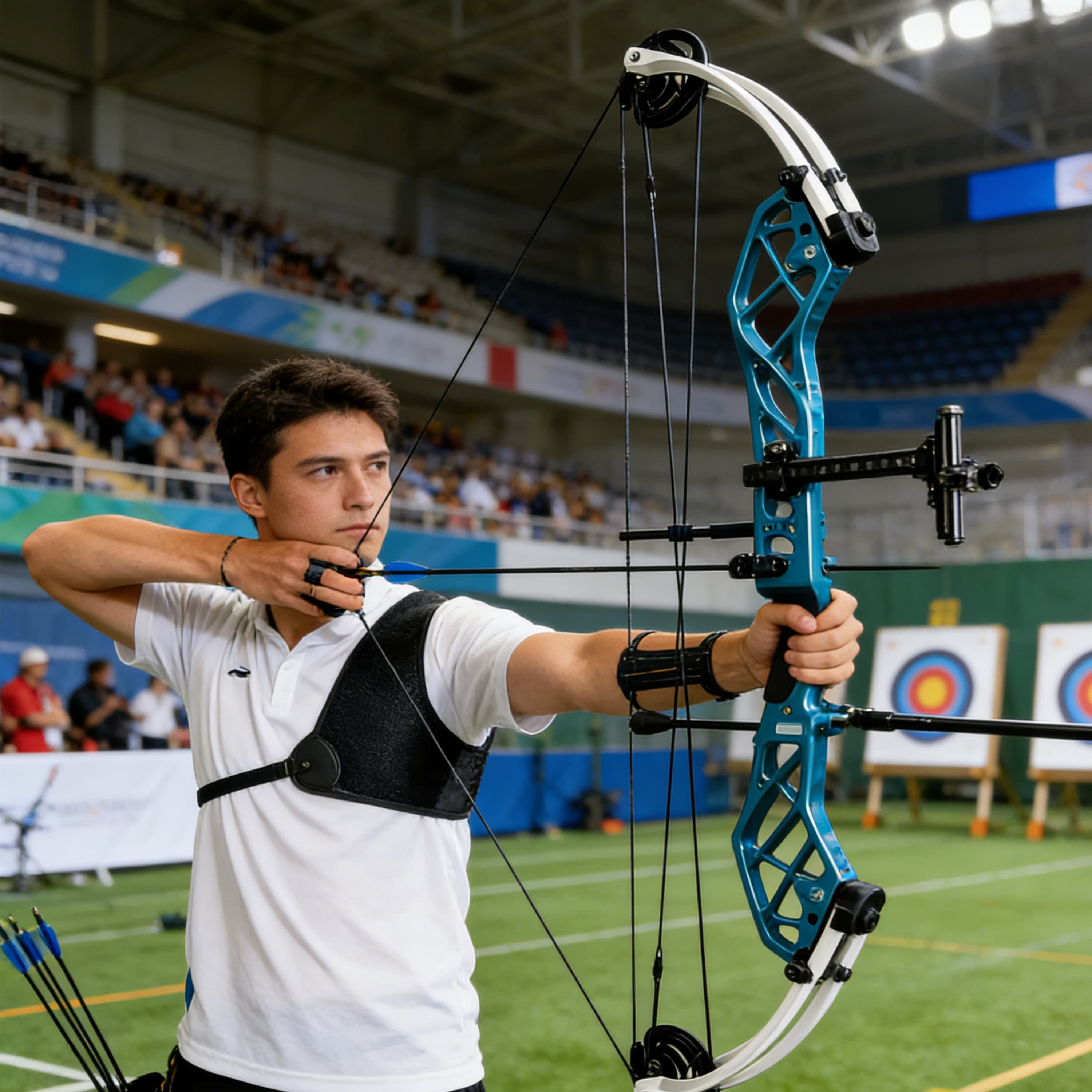 PANDARUS Archery Compound Bow Shooting 50-60LBS RH 