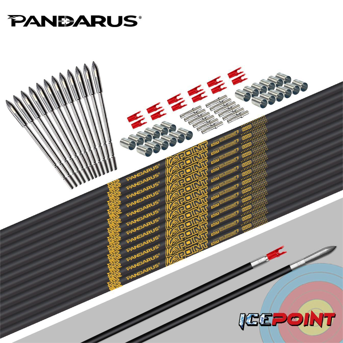 Pandarus  Icepoint Series  3.2mm  40T Pure Carbon Arrow 0.001/0.003