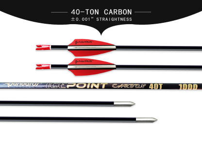 Pandarus  Icepoint Series  3.2mm  40T Pure Carbon Arrow 0.001/0.003