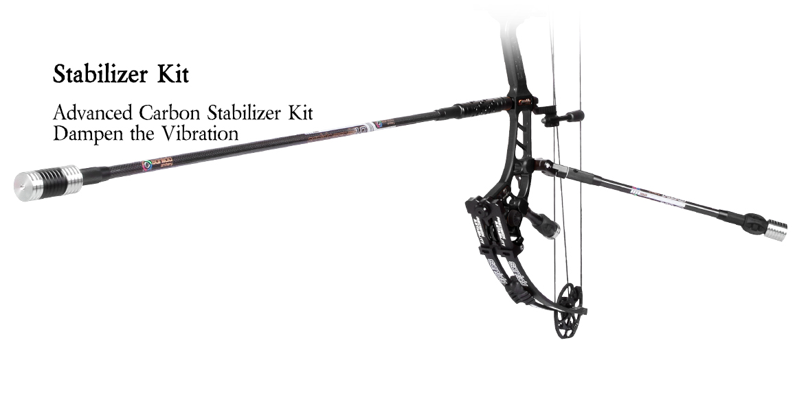 SANLIDA ARCHERY 37''40” Hero 10 ΙΙ Target Compound Bow Kit  (Flexible Draw Wall Edition) Small Cam