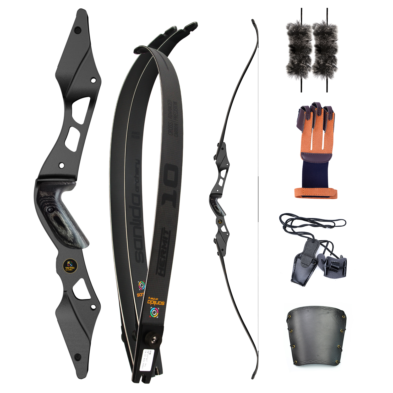 SANLIDA ARCHERY Hermit 10 60" ILF Hunting Recurve Bow Kit