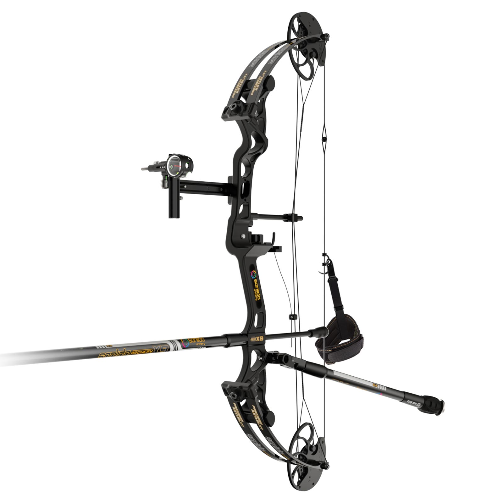 SANLIDA ARCHERY Hero X8 (14-60#) Beginner Target Compound Bow Kit 