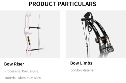 SANLIDA ARCHERY Hero X8 Beginner Target Compound Bow Kit