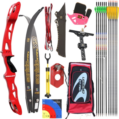 SANLIDA ARCHERY X9 Recurve Bow  68'' 32LBS Takedown Bow Shoting