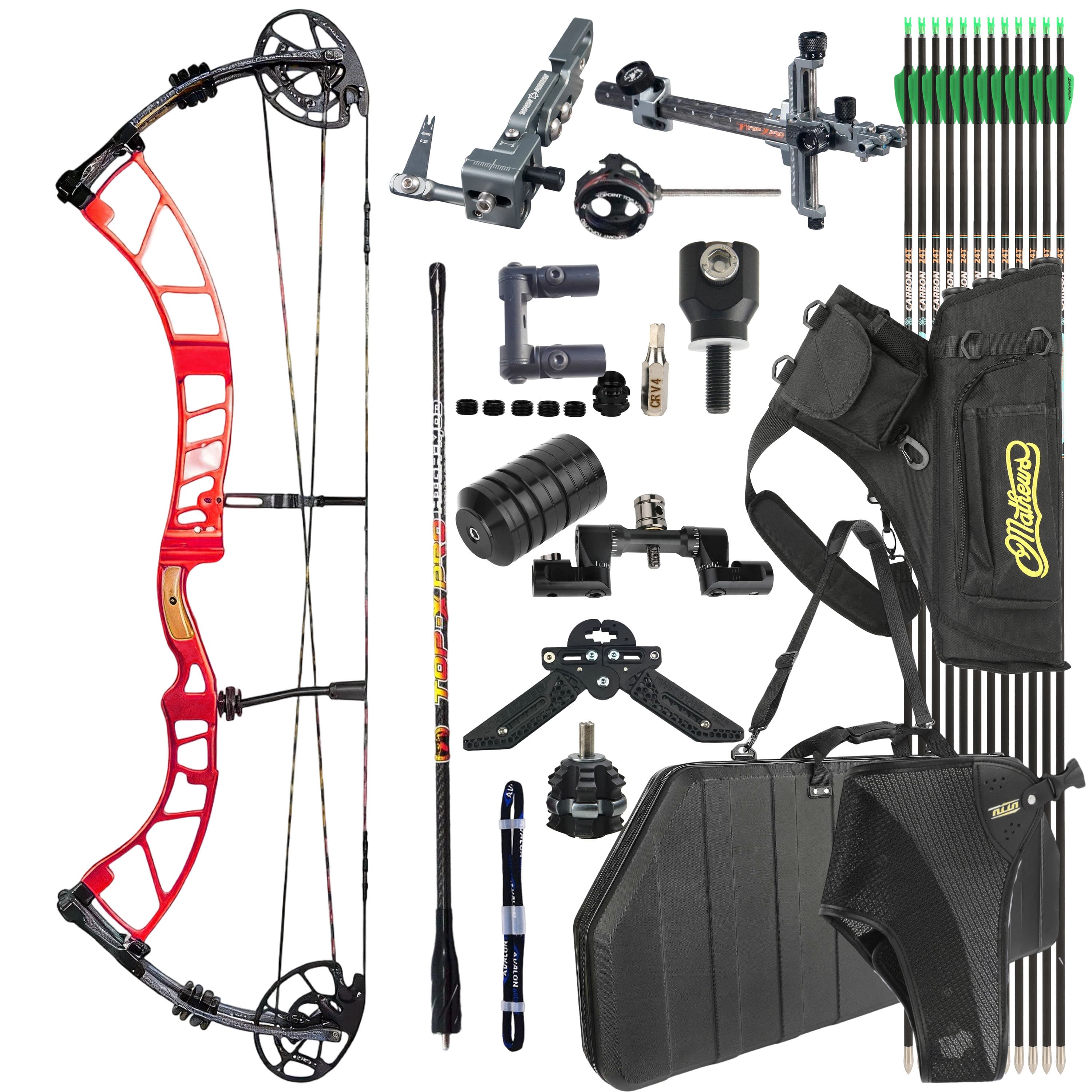 SANLIDA Competitive Compound Bow Kit 50-60lbs Shooting Archery