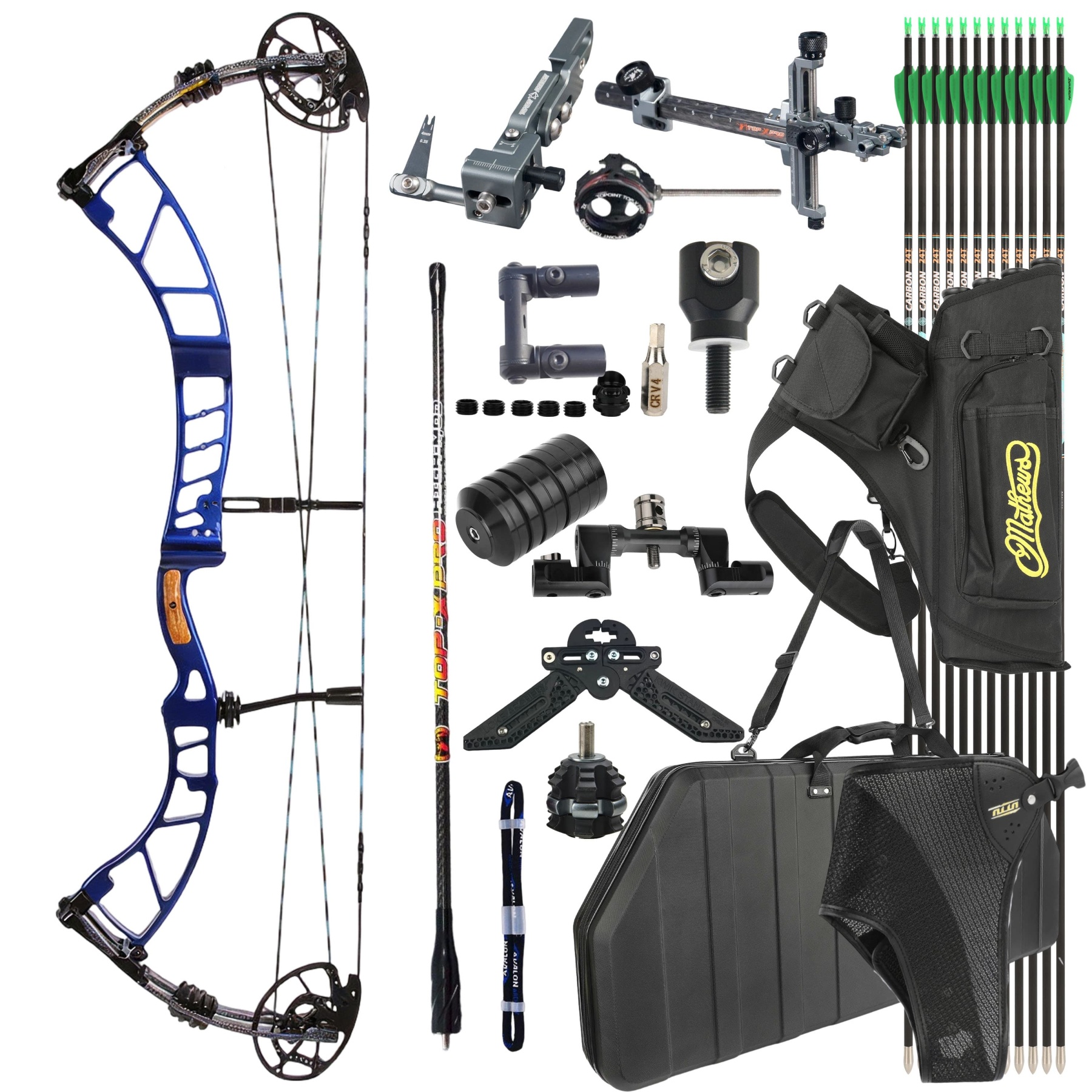 SANLIDA Competitive Compound Bow Kit 50-60lbs Shooting Archery