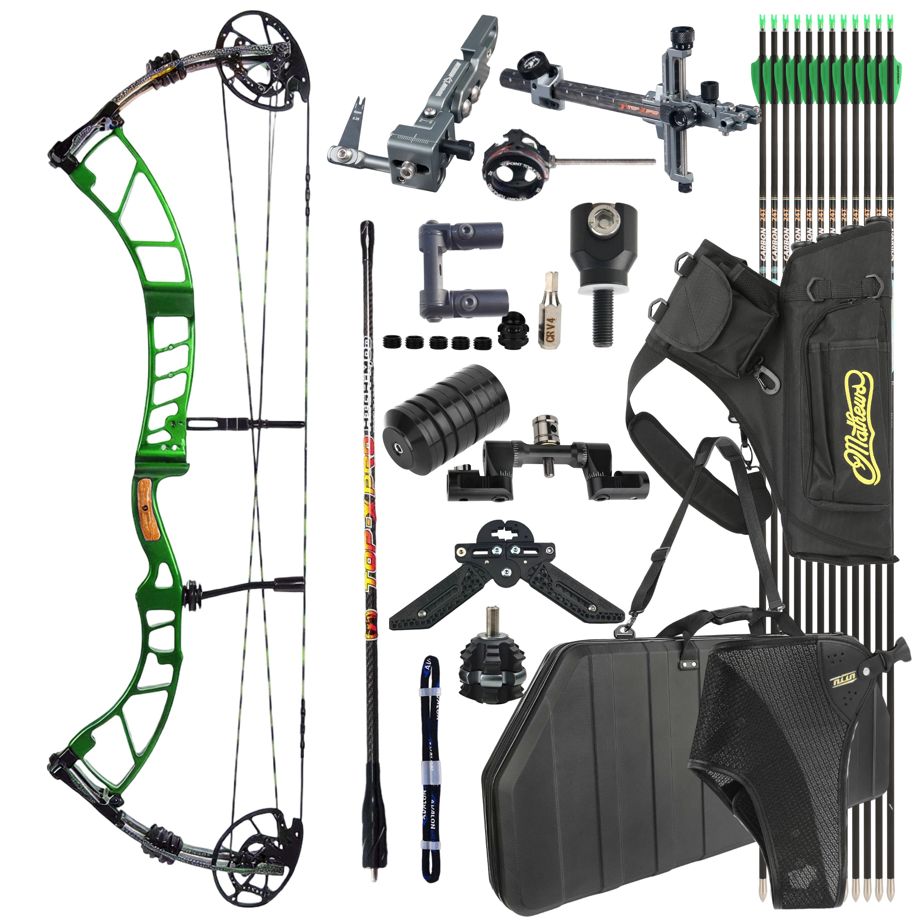 SANLIDA Competitive Compound Bow Kit 50-60lbs Shooting Archery
