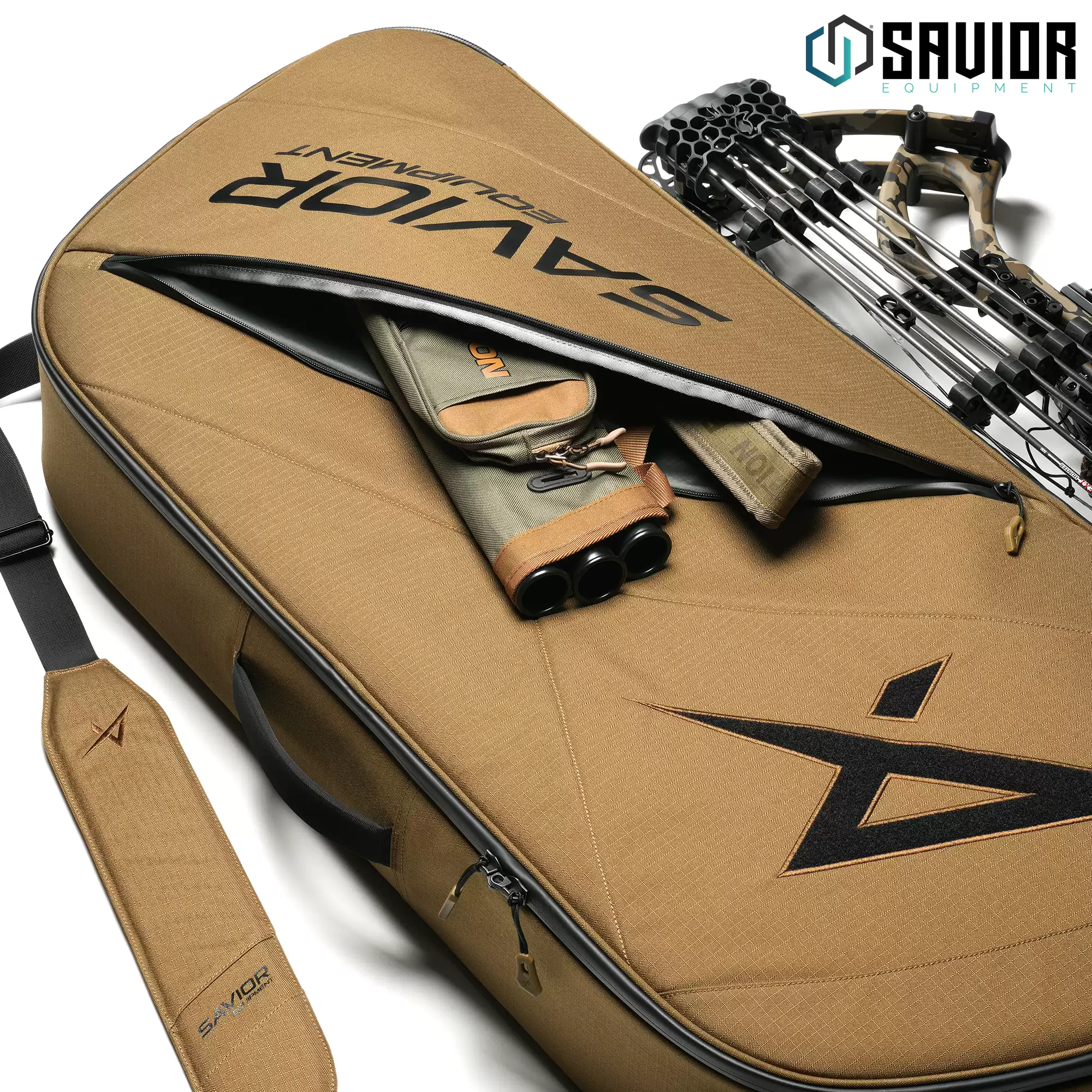 SAVIOR Hyperion 32-40" ATA Compound Bow Backpack with CamShield