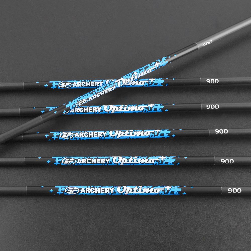 SF Archery Pure Carbon Arrows Spine500-1000 for Archery Competition Customizable (12pcs)