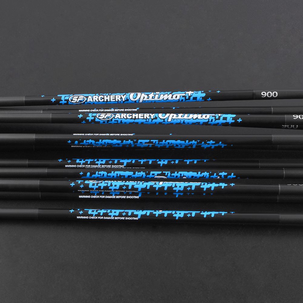 SF Archery Pure Carbon Arrows Spine500-1000 for Archery Competition Customizable (12pcs)