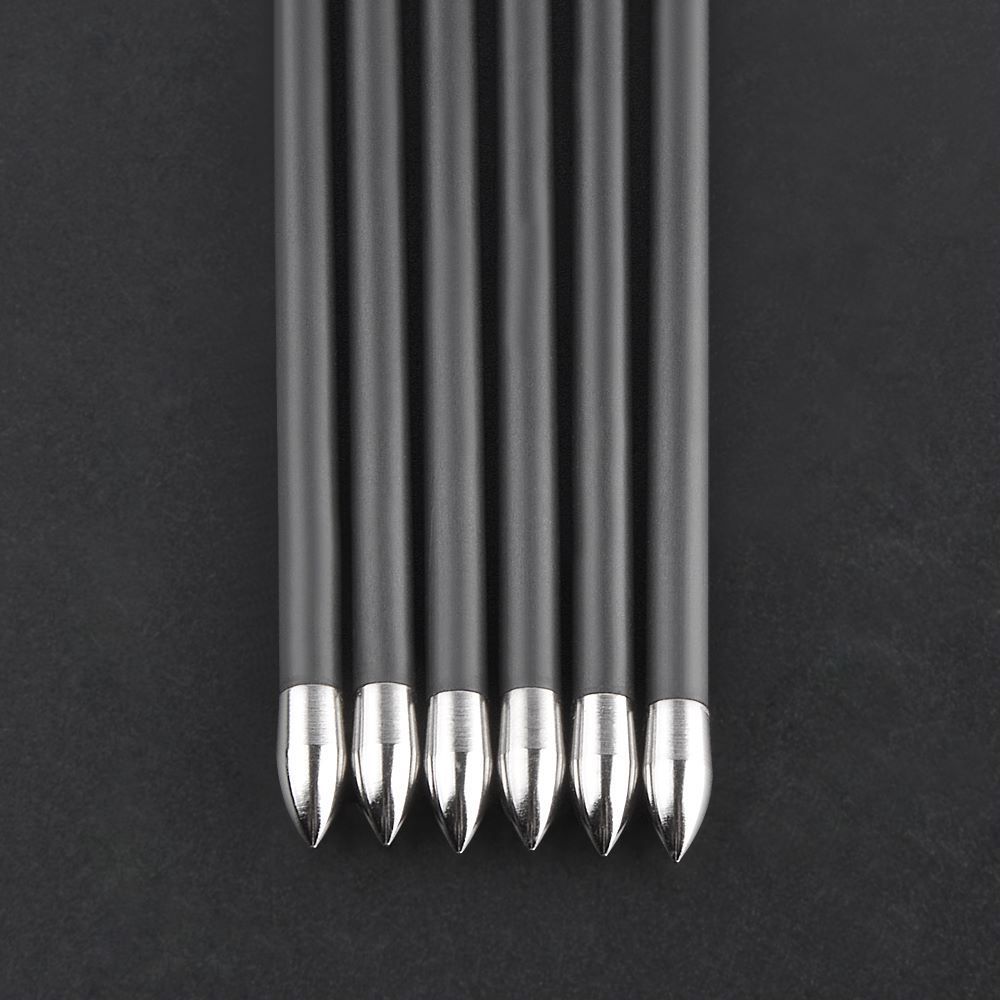 SF Archery Pure Carbon Arrows Spine500-1000 for Archery Competition Customizable (12pcs)