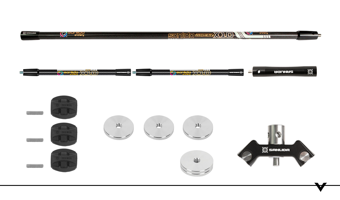 Sanlida 10 Recurve Bow Stabilizer Kit