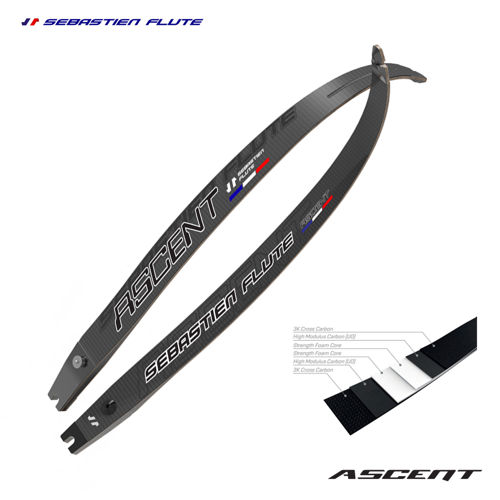 Sebastien ASCENT Recurve Bow Limbs 20-44lbs
