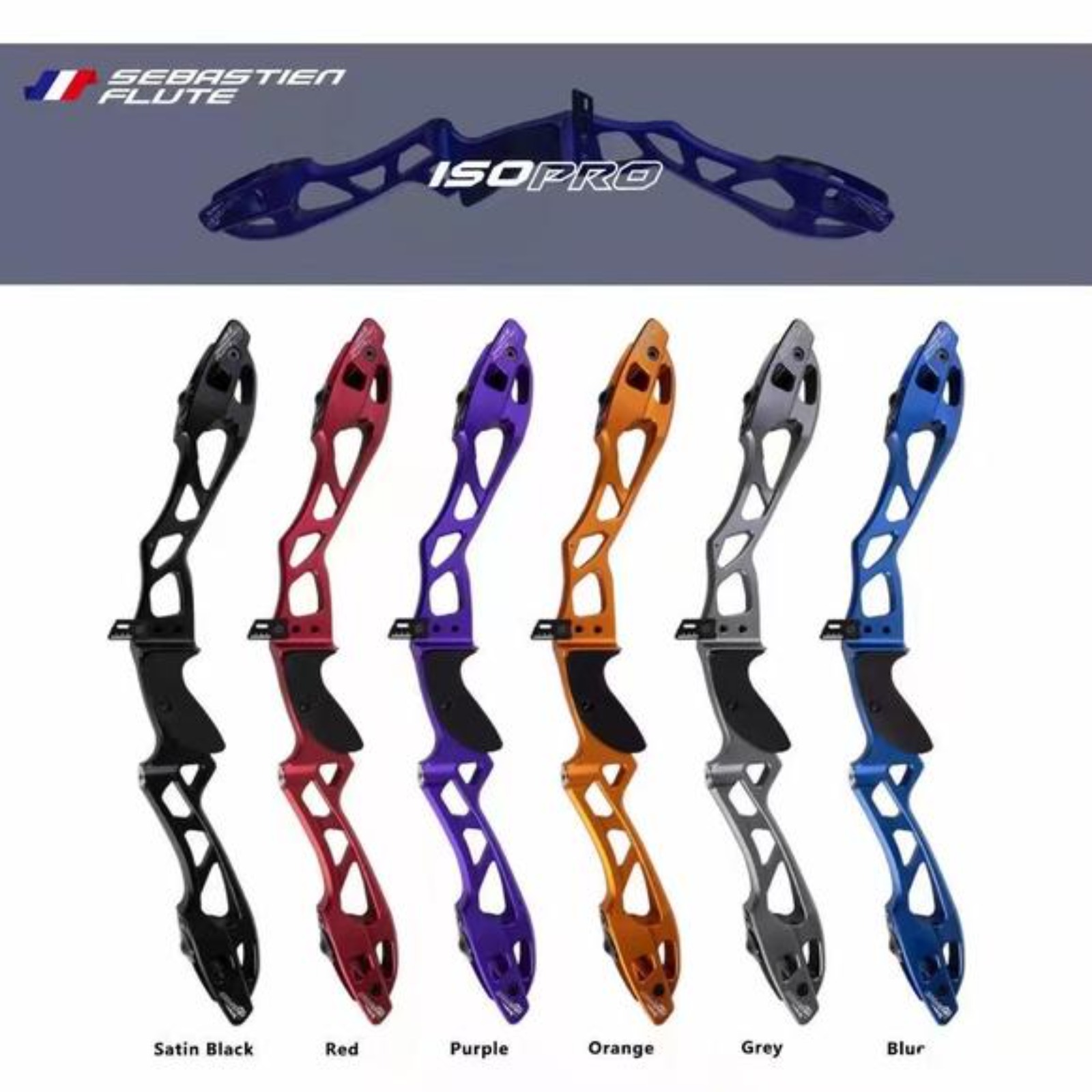 Sebastien ISO PRO ILF Recurve Riser RH/LH 