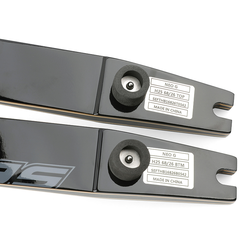 Sebstain Flute NEO 66/68/70inch Recurve Limbs 20-40lbs for the competition