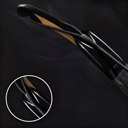 Sicai Short Recurve Bow 60" Carbon 20–50lbs Traditional Speed Bow