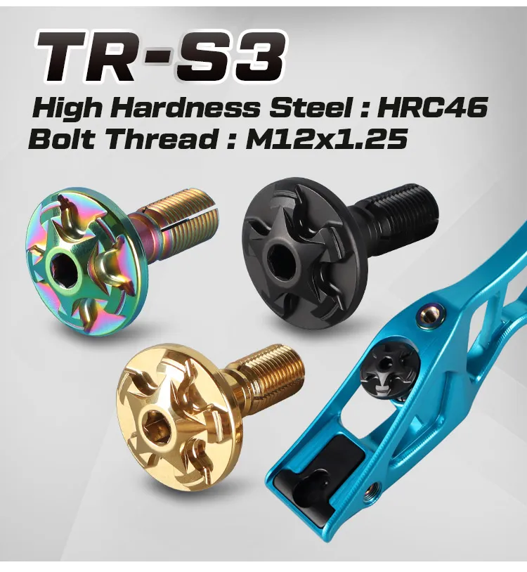 TOPOINT ARCHERY Recurve Tiller Bolts -TR-S SERIES