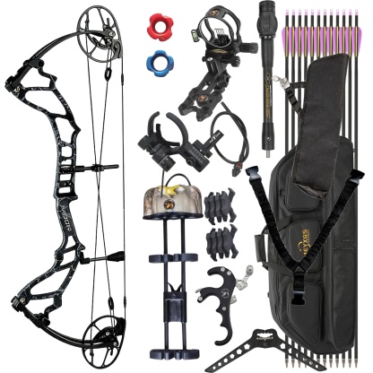 TOPOINT Archery Compound Bow 40-70lbs Target Kit Hunting