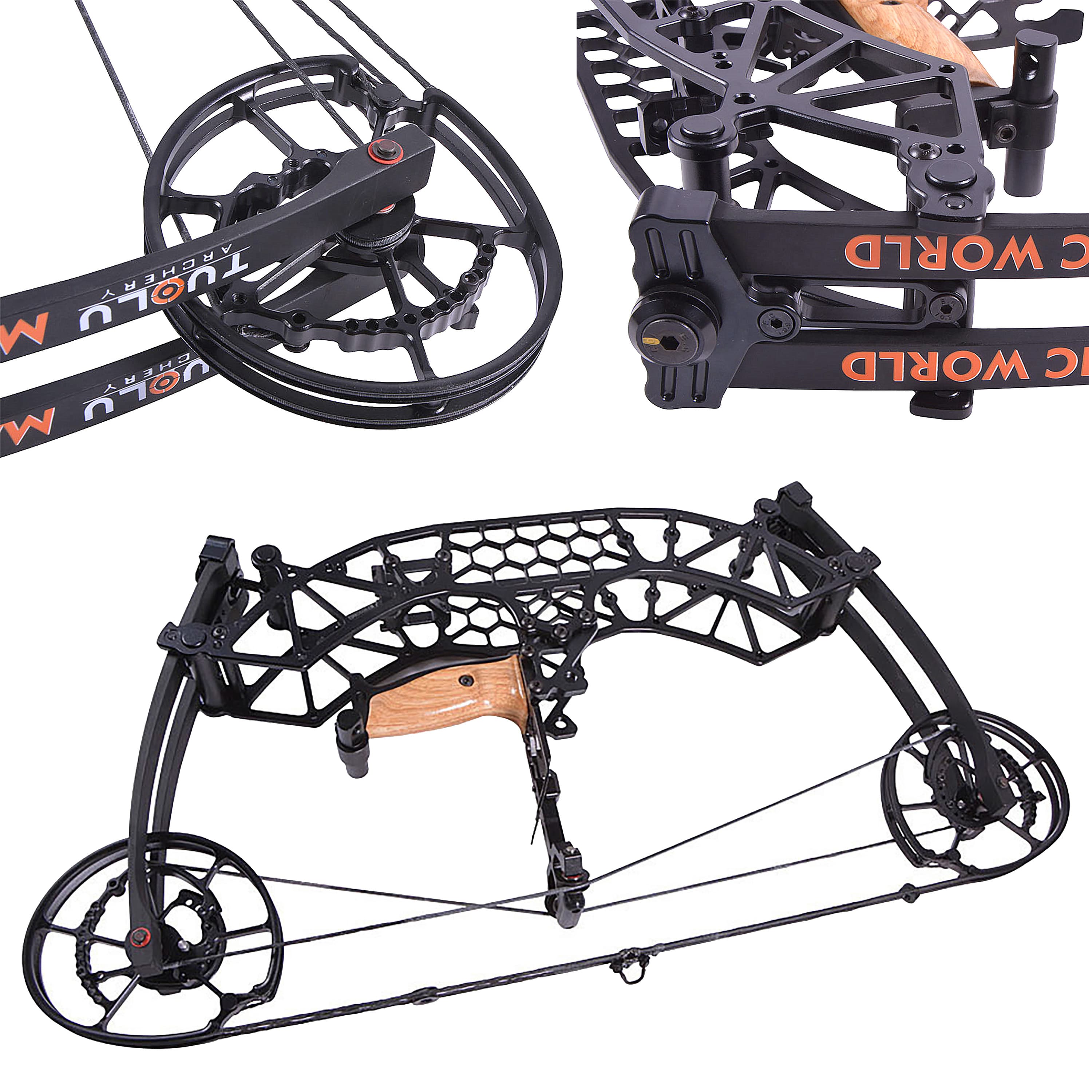 TUOLU Archery Dual-Use Compound Bow 35-65lbs Adjustable