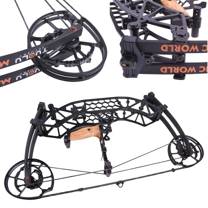 TUOLU Archery Dual-Use Compound Bow 35-65lbs Adjustable