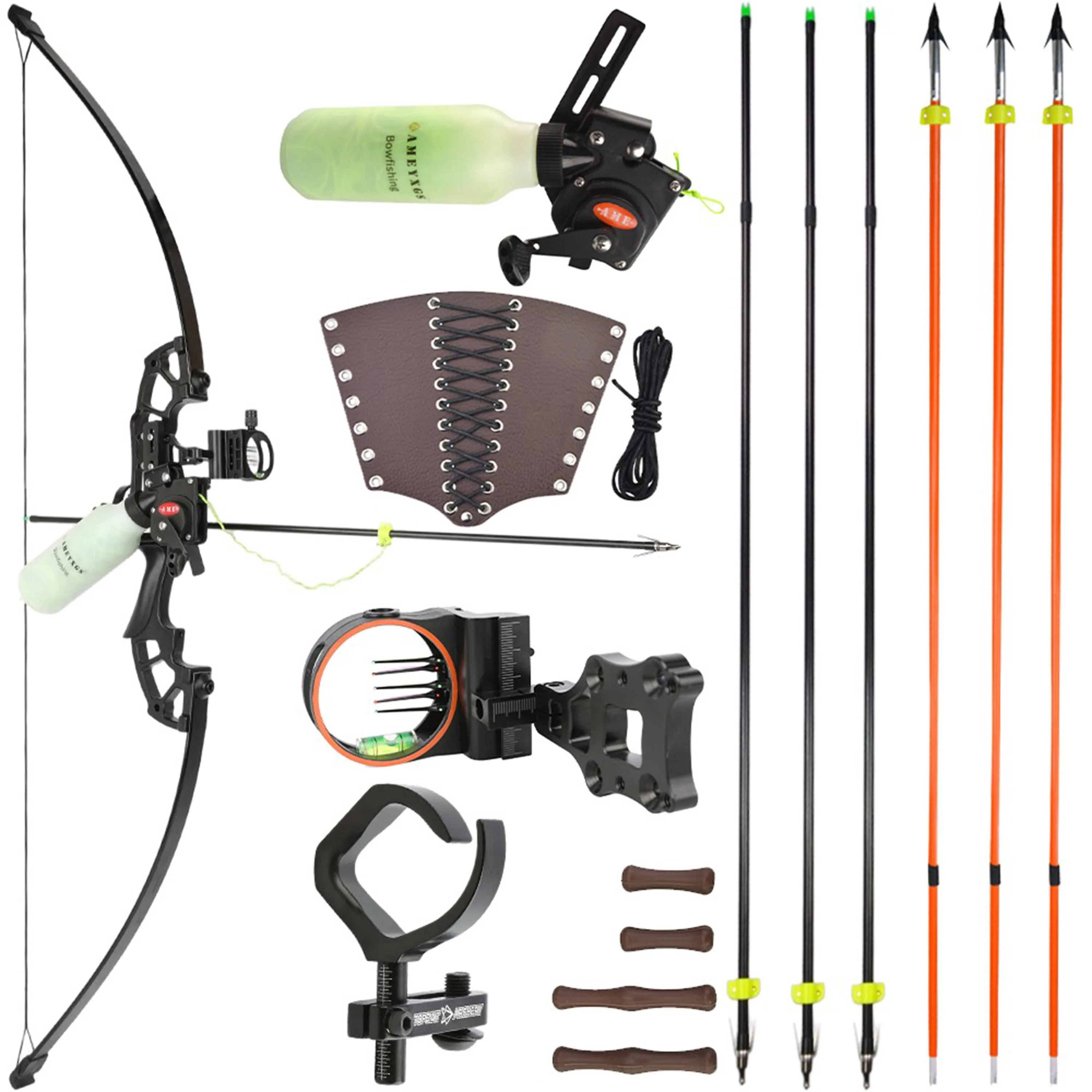 US IN STOCK 45lbs Magnesium-Aluminum Alloy Archery Bow