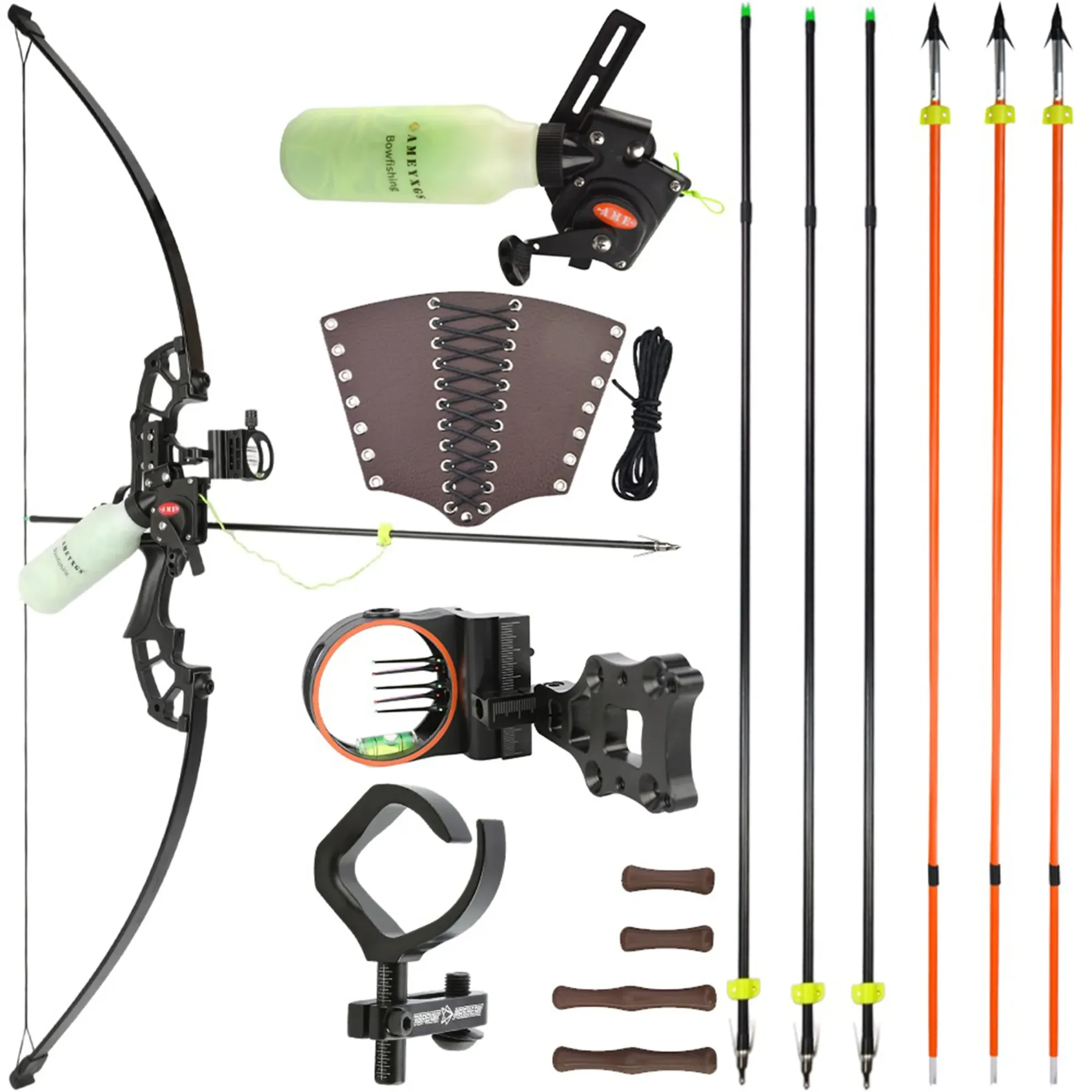 US IN STOCK 45lbs Magnesium-Aluminum Alloy Archery Bow