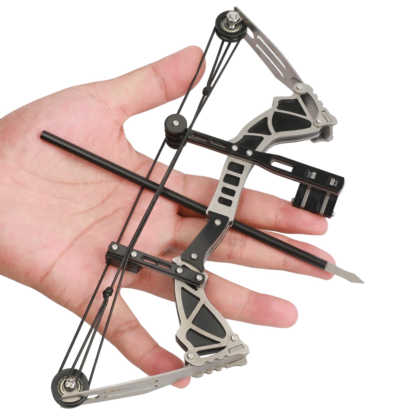 US Mini Compound Bow and Arrow Set Miniature Bow Gifts for Archers