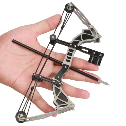 US Mini Compound Bow and Arrow Set Miniature Bow Gifts for Archers