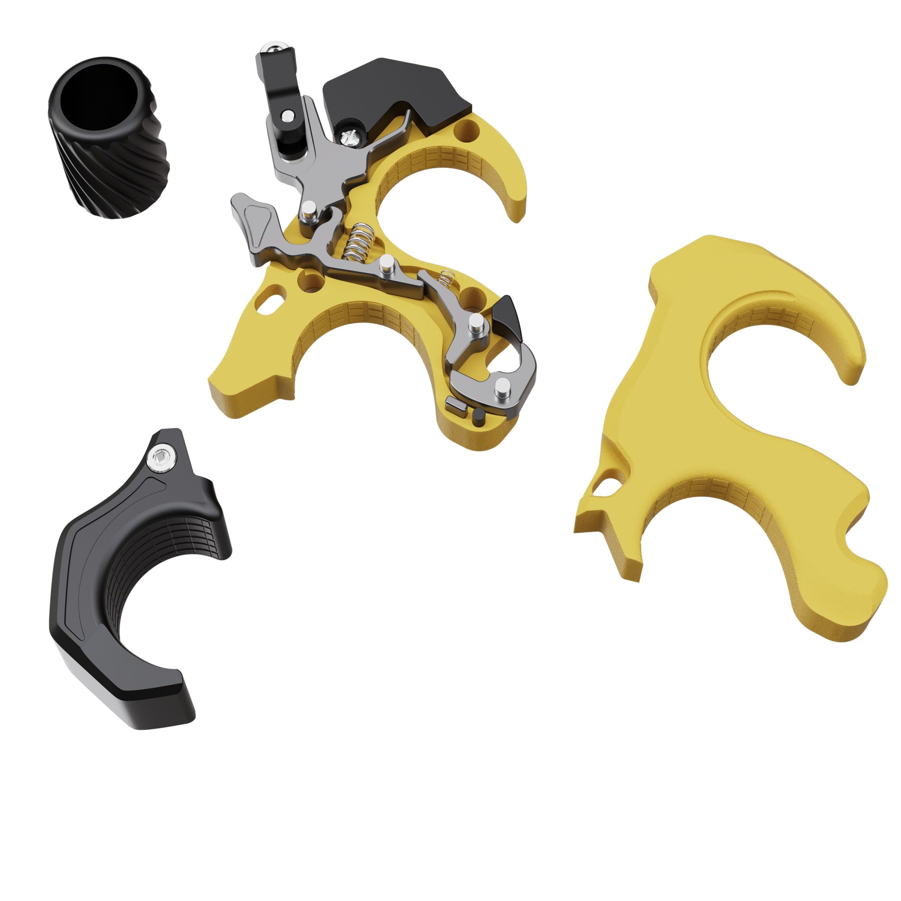 UV Button Compound Bow Thumb Release Aids 3 4 Finger Archery
