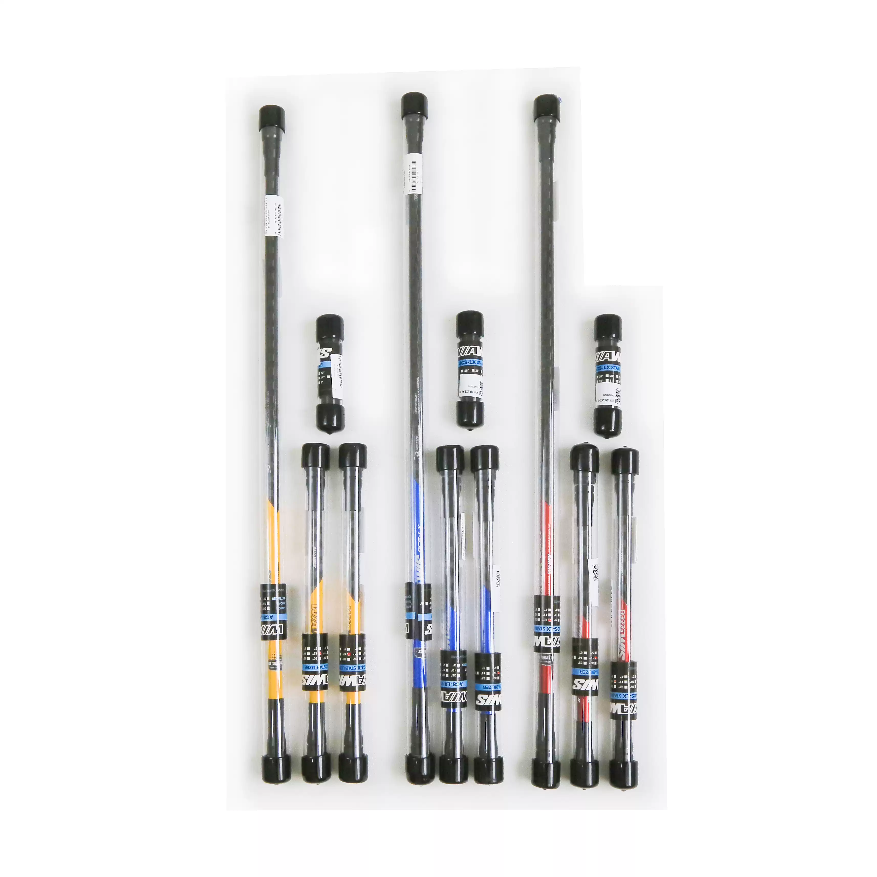 WIAWIS ACS-LX Olympic Recurve Carbon Stabilizer Kit 4PCS
