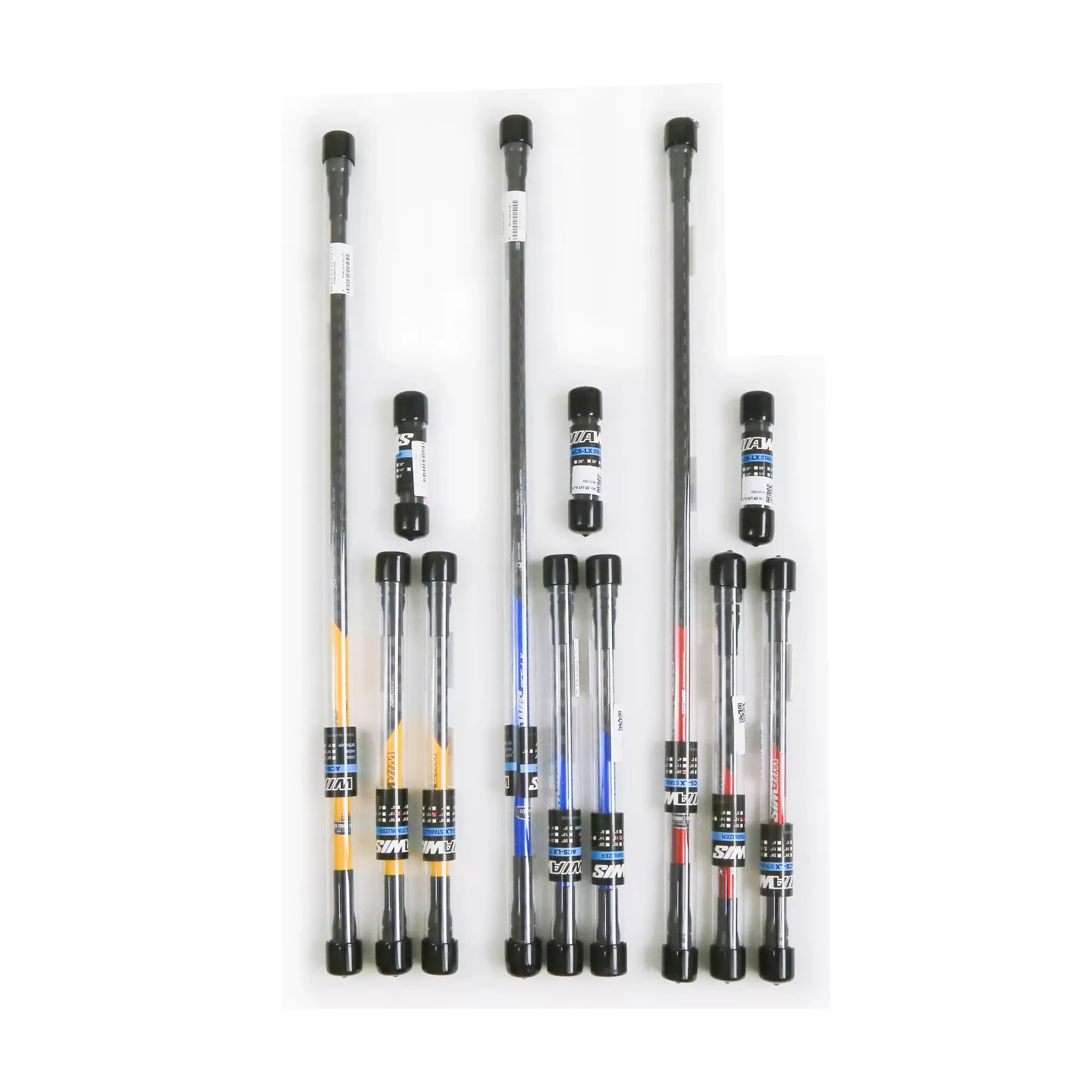 WIAWIS ACS-LX Olympic Recurve Carbon Stabilizer Kit 4PCS