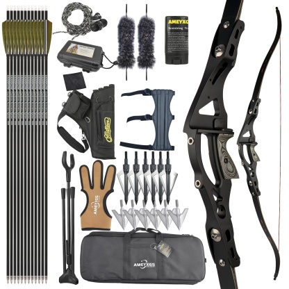 YINOW ILF Hunting Recurve Bow Arrows Set 25-50lbs Takedown BOW